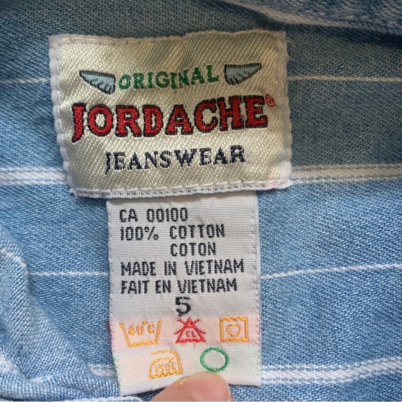 Vintage Jordache Denim Shirt - Picture 5 of 5